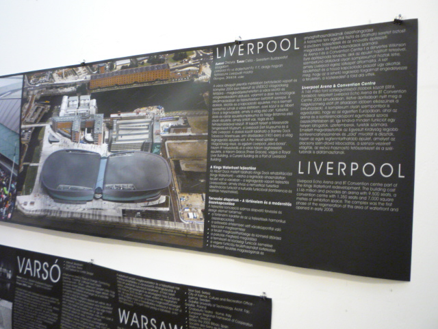 Vízparti fejlesztések kiállítás - Liverpool