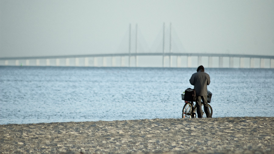 Kilátás az Öresund hídra
